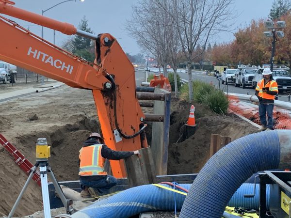 sewer construction Tuolumne